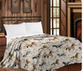 Two Horses Twin Mia Throw Blanket