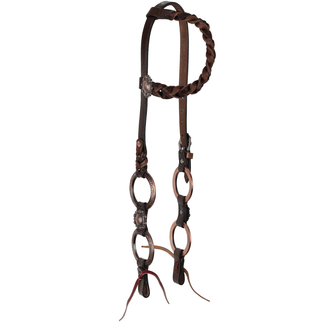 Roughrider Rings One Ear Headstall and Breastcollar Set