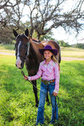 Girls Dolly Pearl Snap Rodeo Shirt