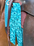 Dash for Cash (Turquoise ) Cinch Strap Set