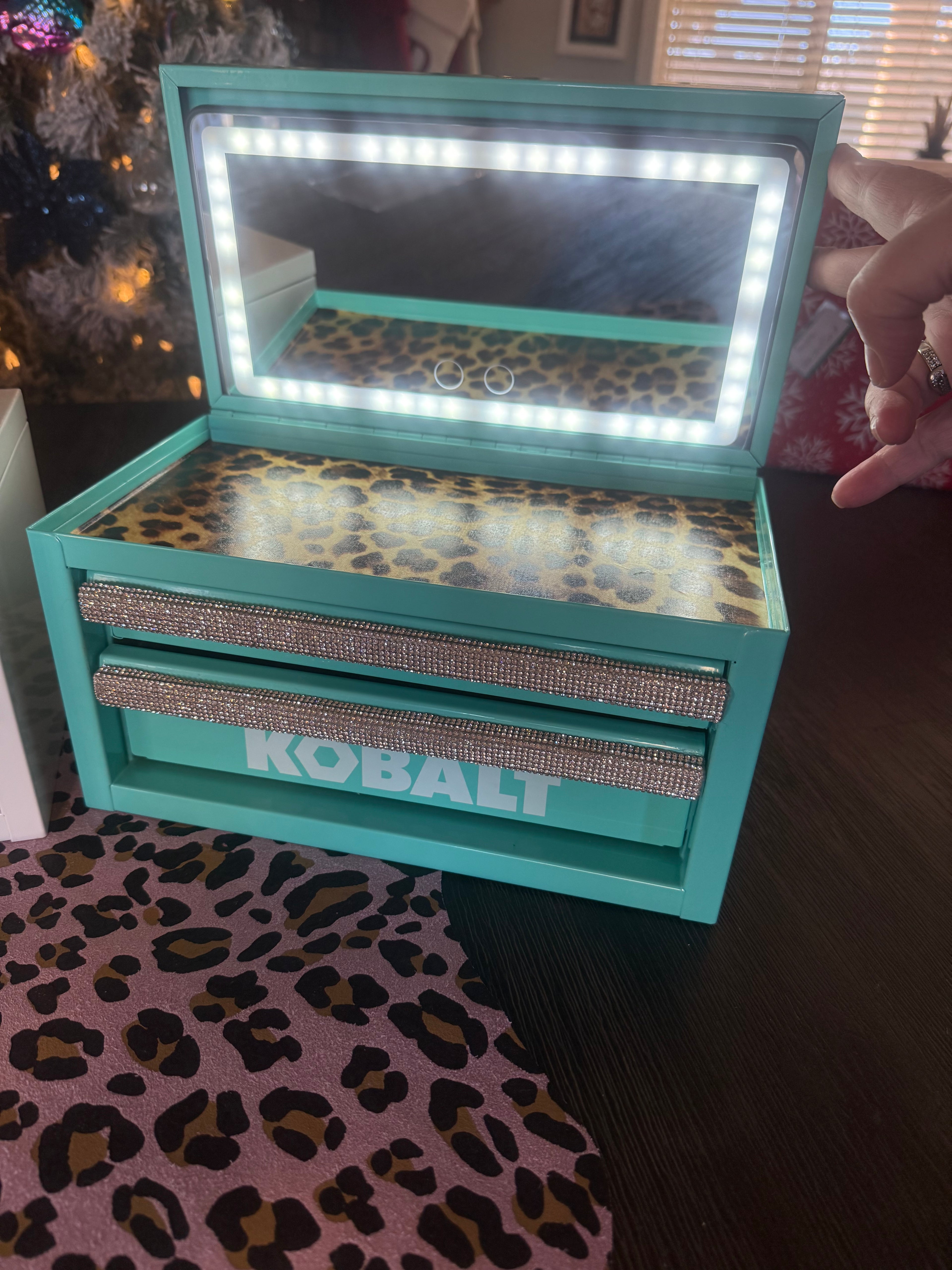 Glamorous Mini Tool Boxes Teal