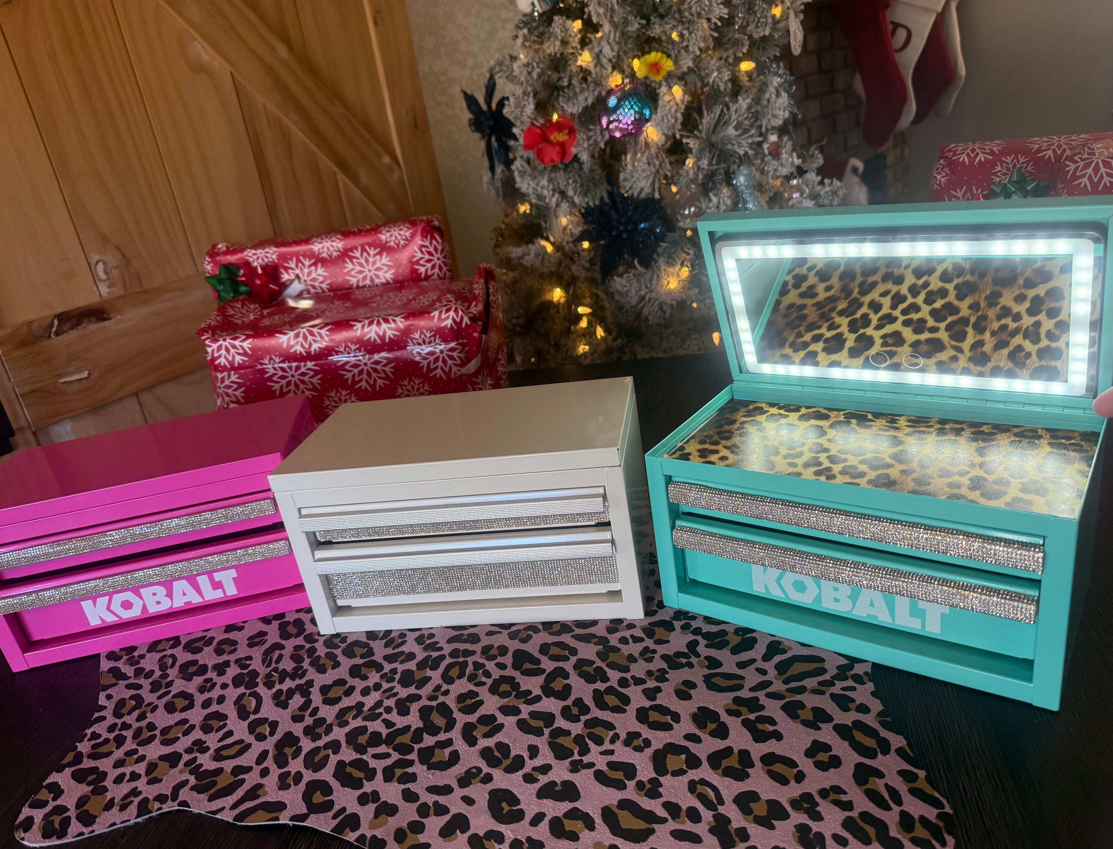 Glamorous Mini Tool Boxes Teal