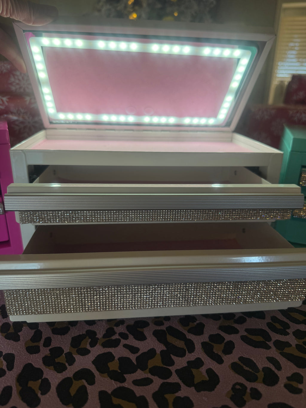 Glamorous Mini Tool Boxes Only White