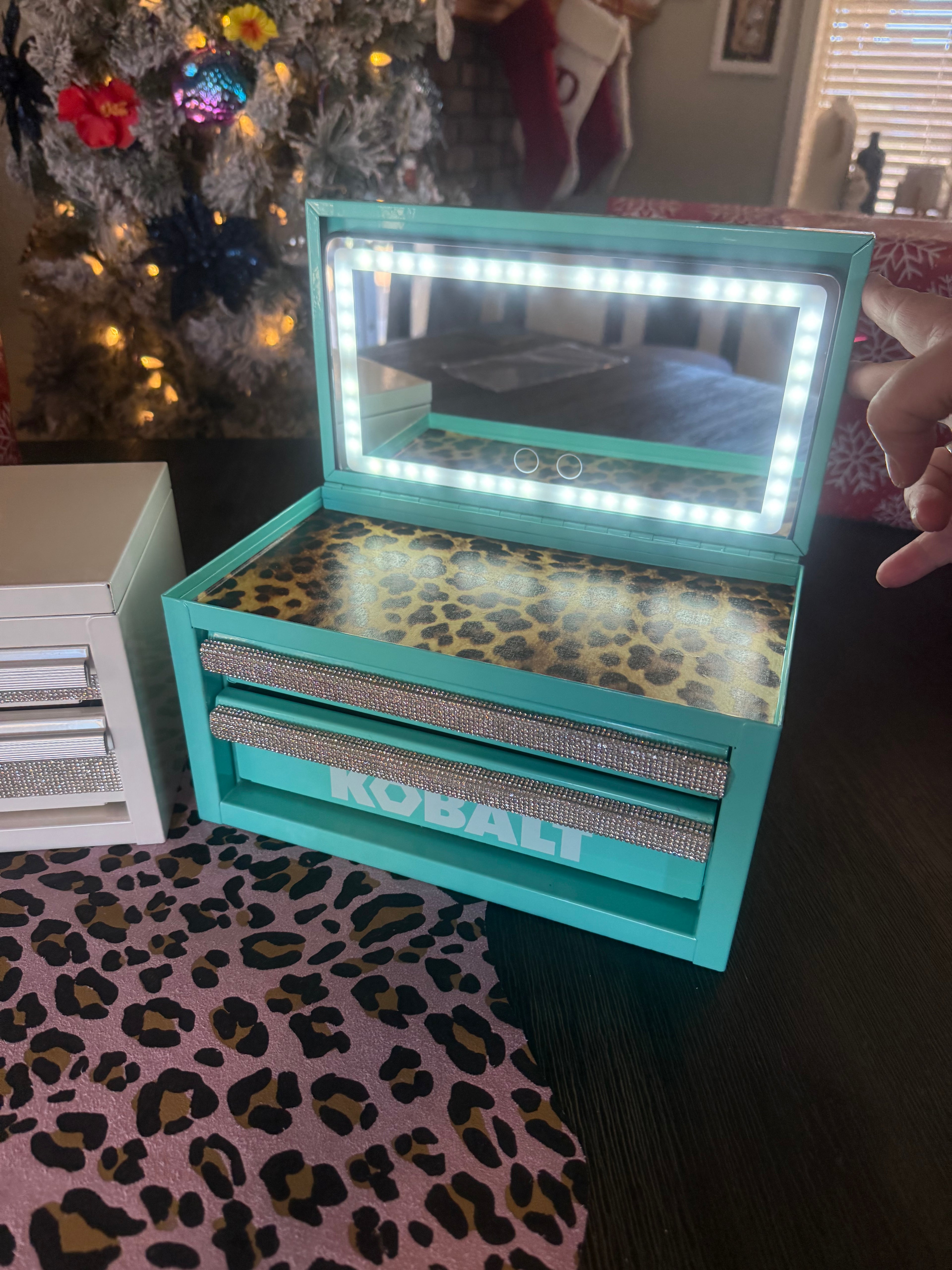 Glamorous Mini Tool Boxes Teal