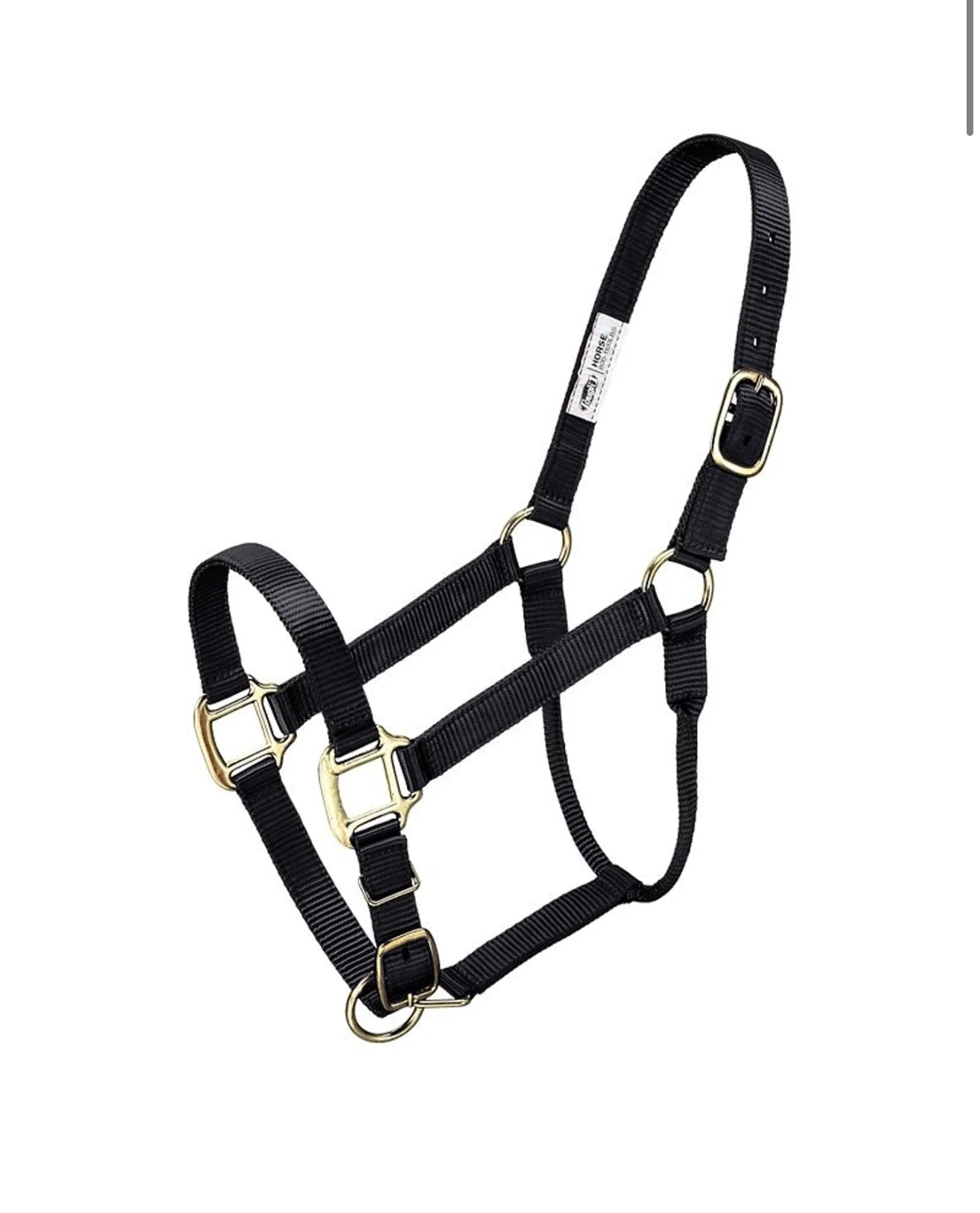 Tough1 Premium Halter - Horse Black