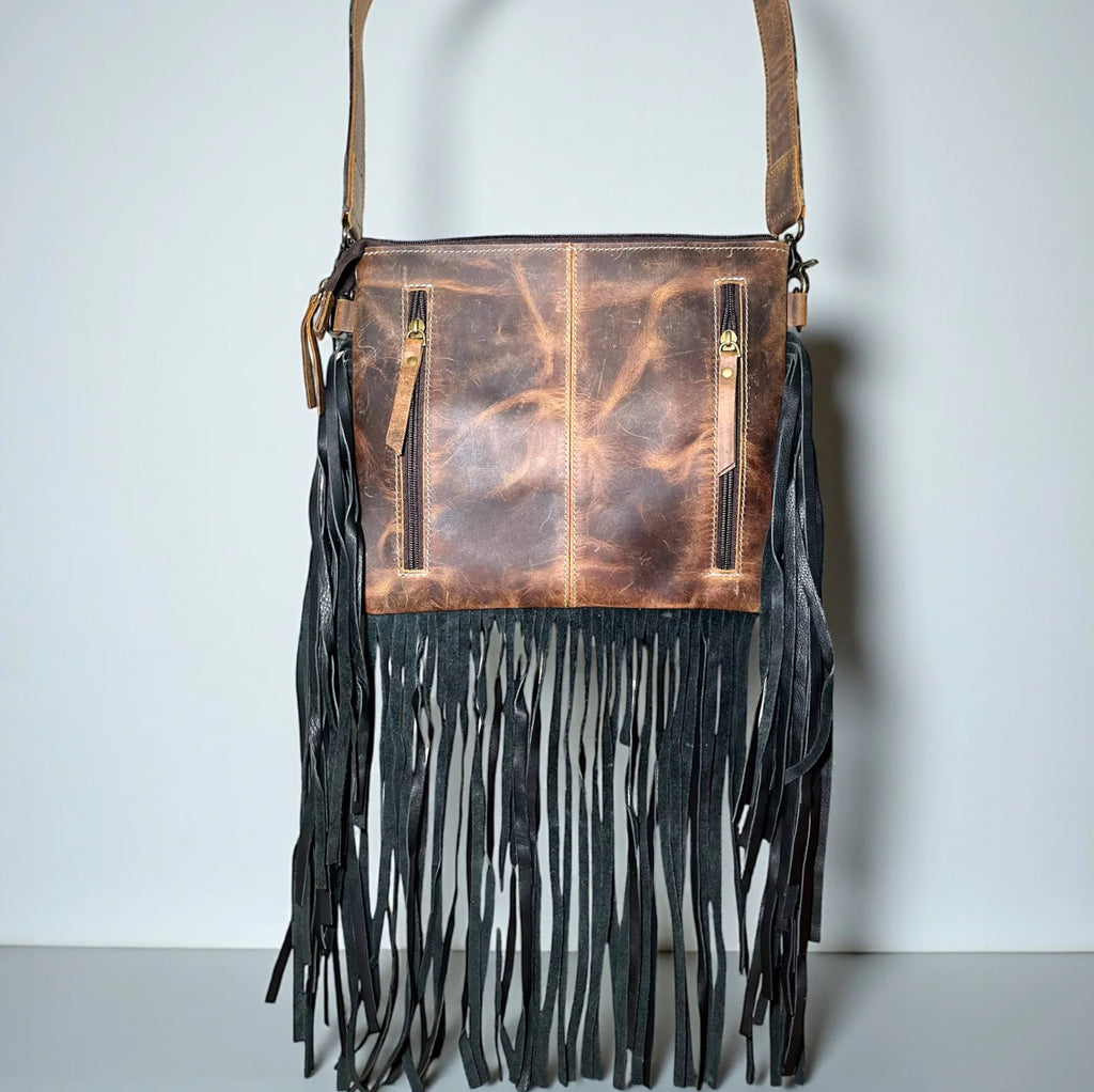 Tooled Cards Crossbody Bag