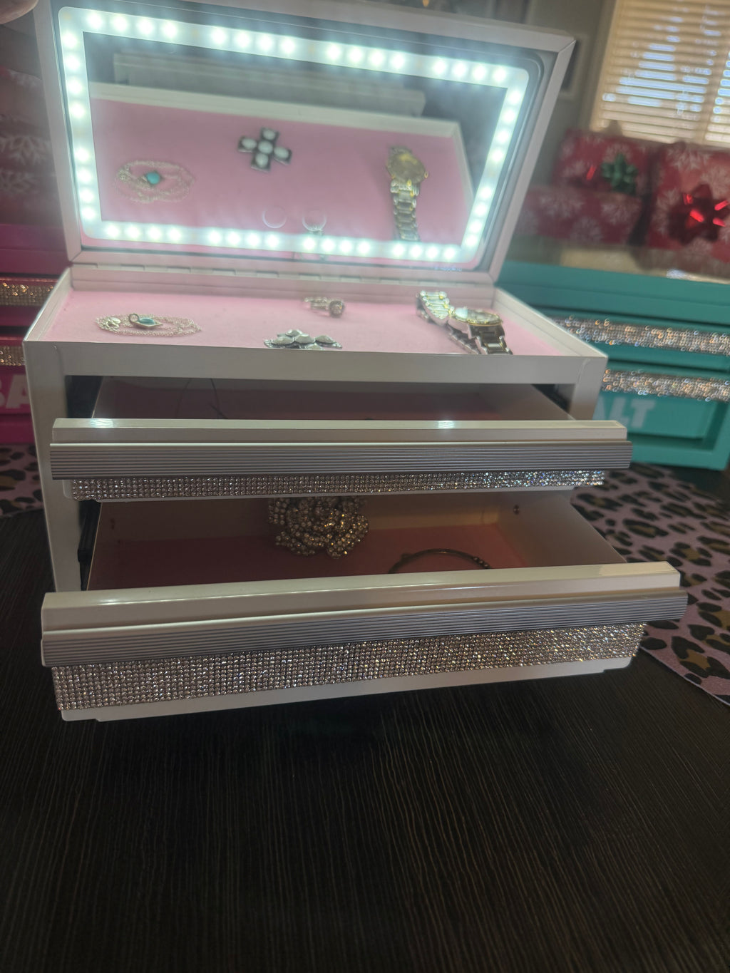 Glamorous Mini Tool Boxes Only White