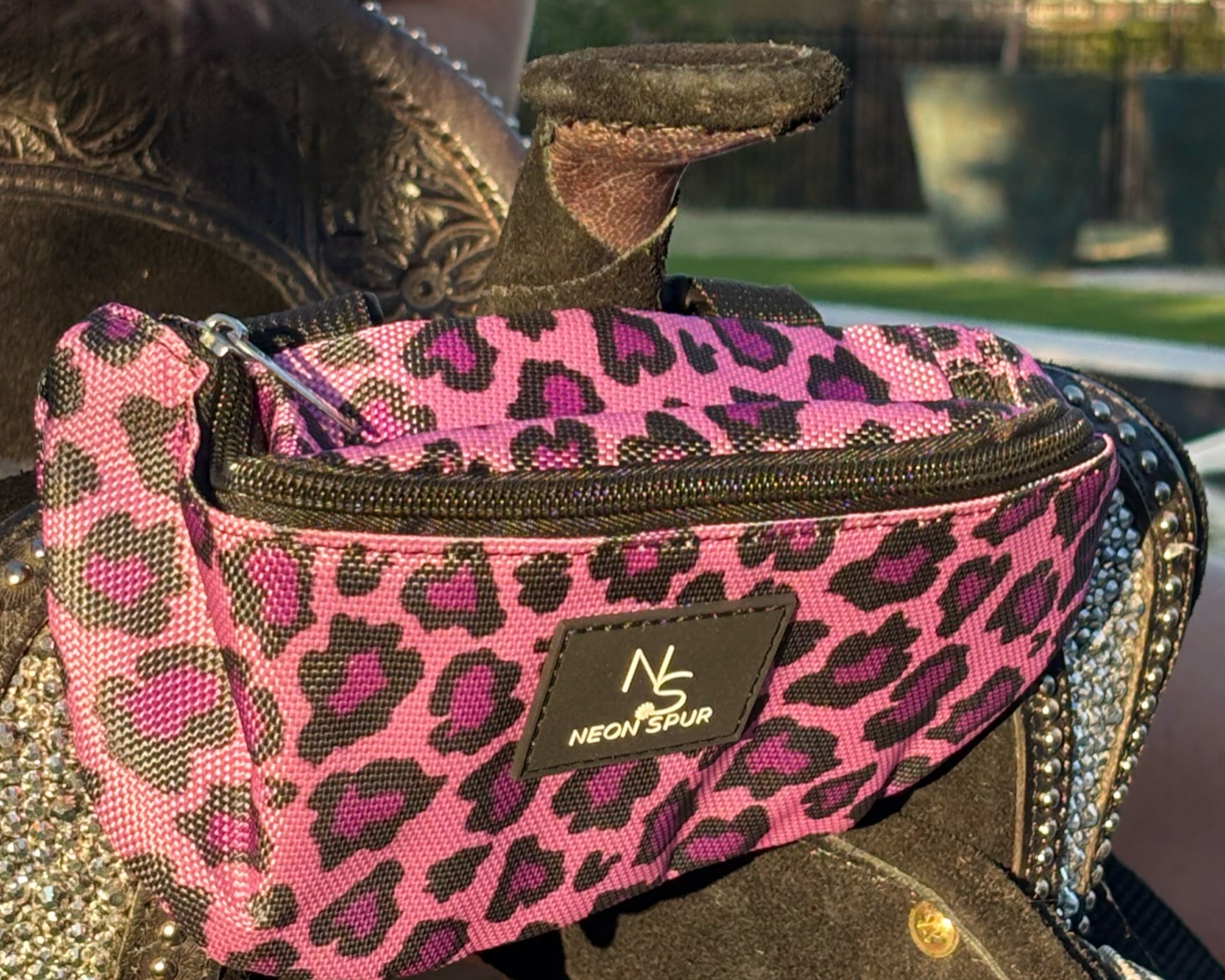 Catty Cowgirl Saddle Pouch