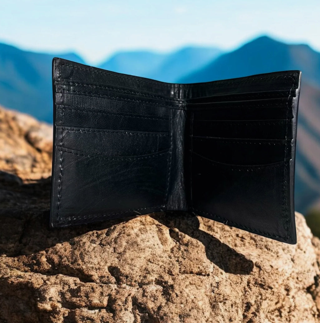 Texas Tooled Men’s Leather Wallet