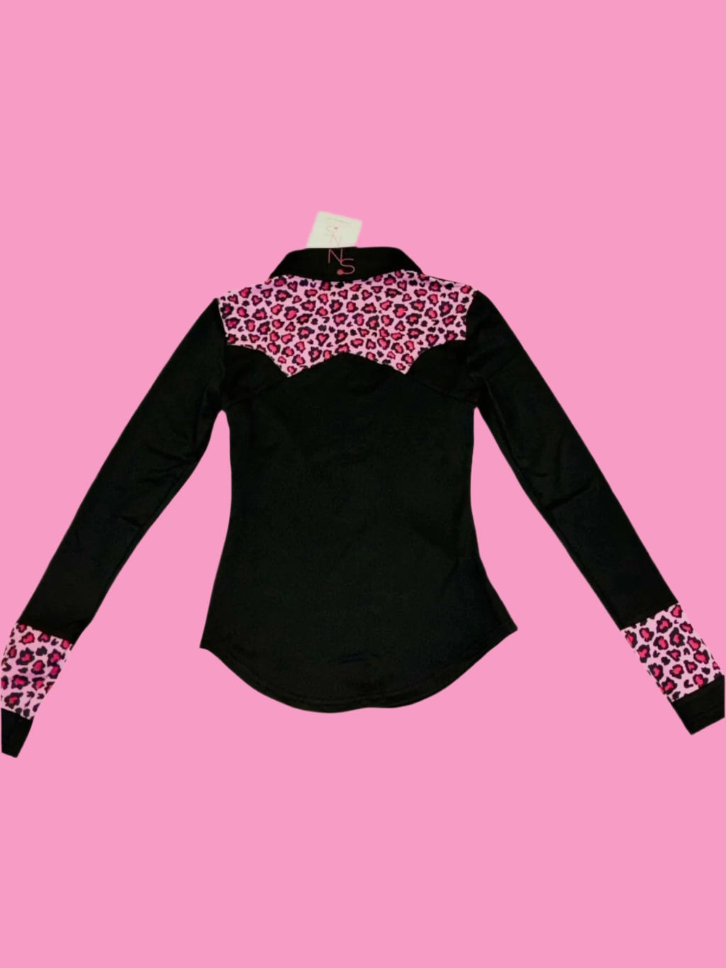 Catty Cowgirl Western Pearl Snap Girls Rodeo Shirt