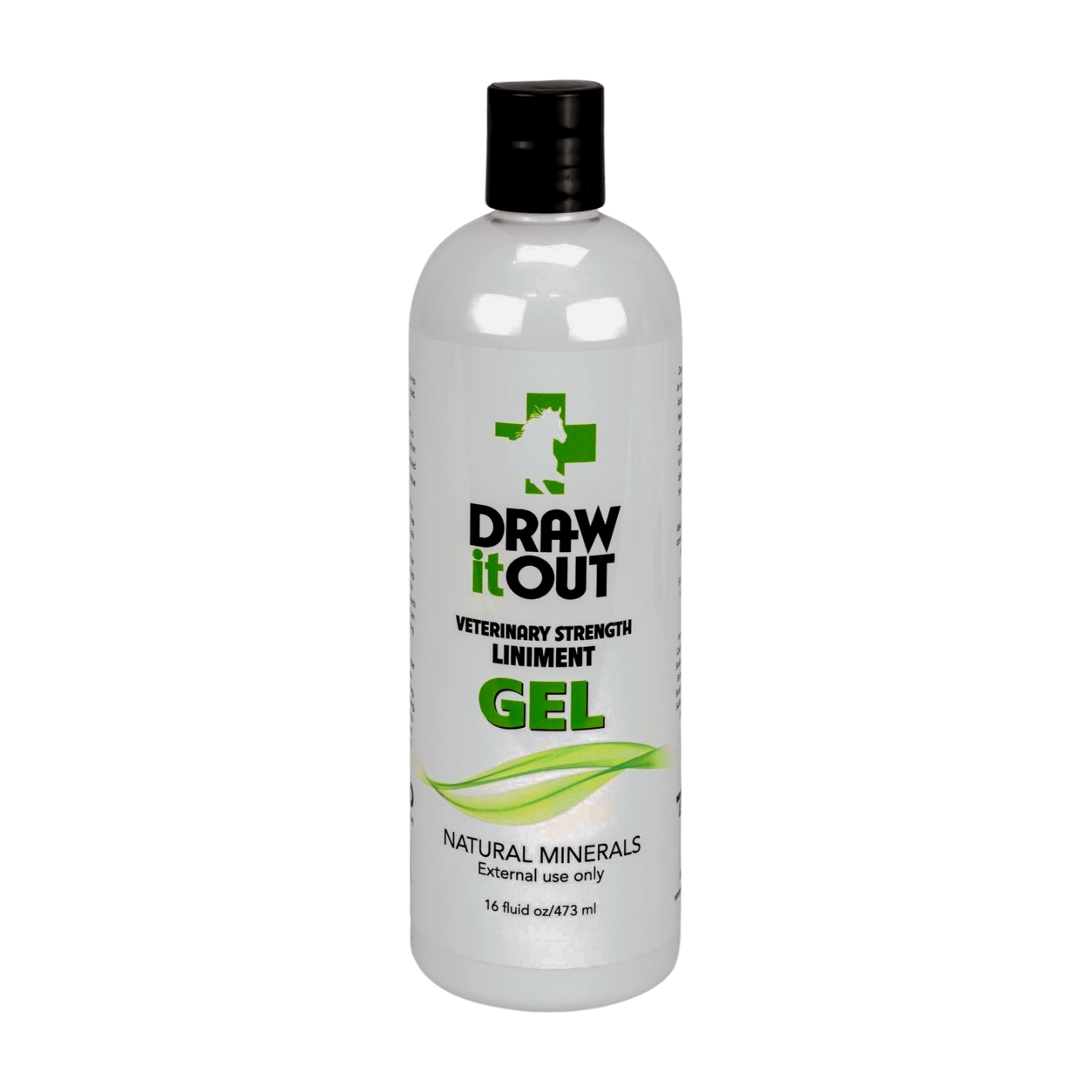 Draw It Out® 16oz High Potency Horse Liniment Gel – Powerful, Natural Relief
