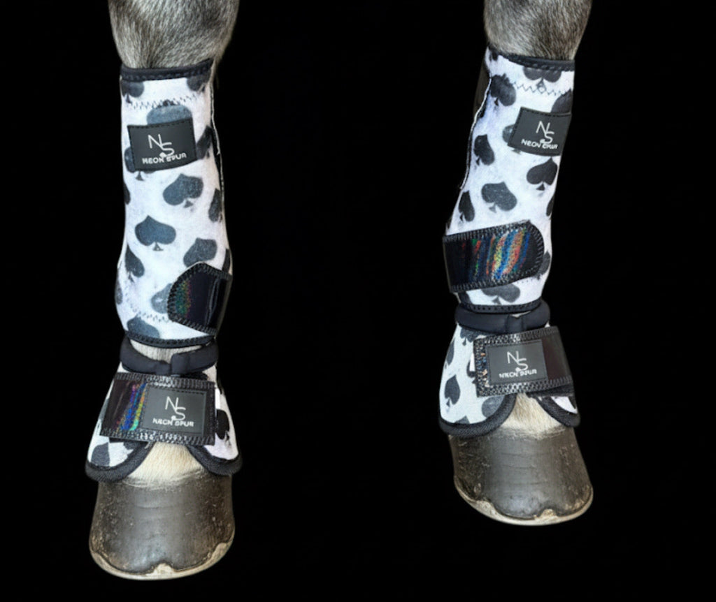 Smokin Spades Premium Protection No-Turn Bell Boots – 2 Pack