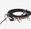 Nylon Reins w/Leather