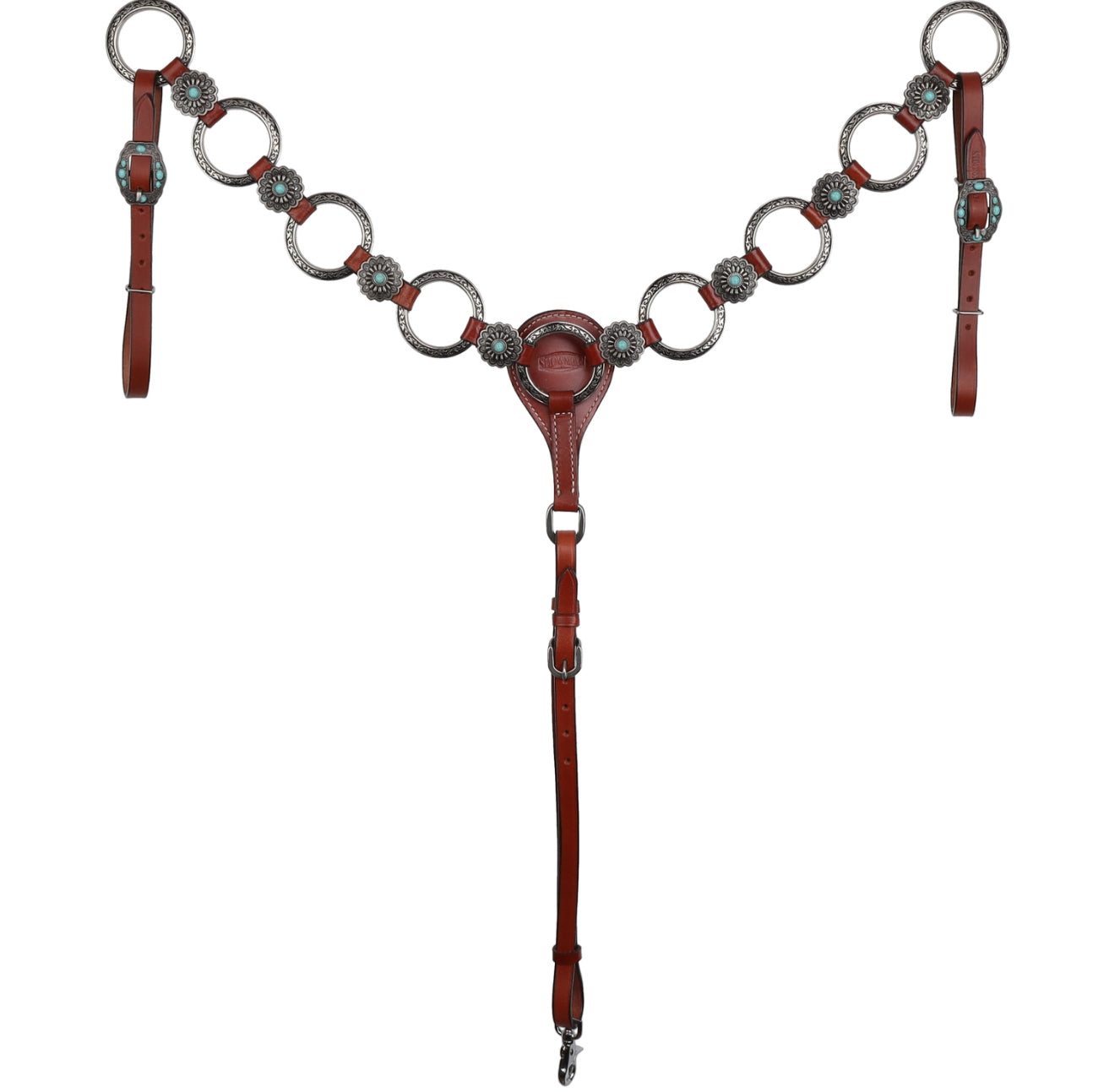 Wildflower Halo One Ear Headstall and Breastcollar Set