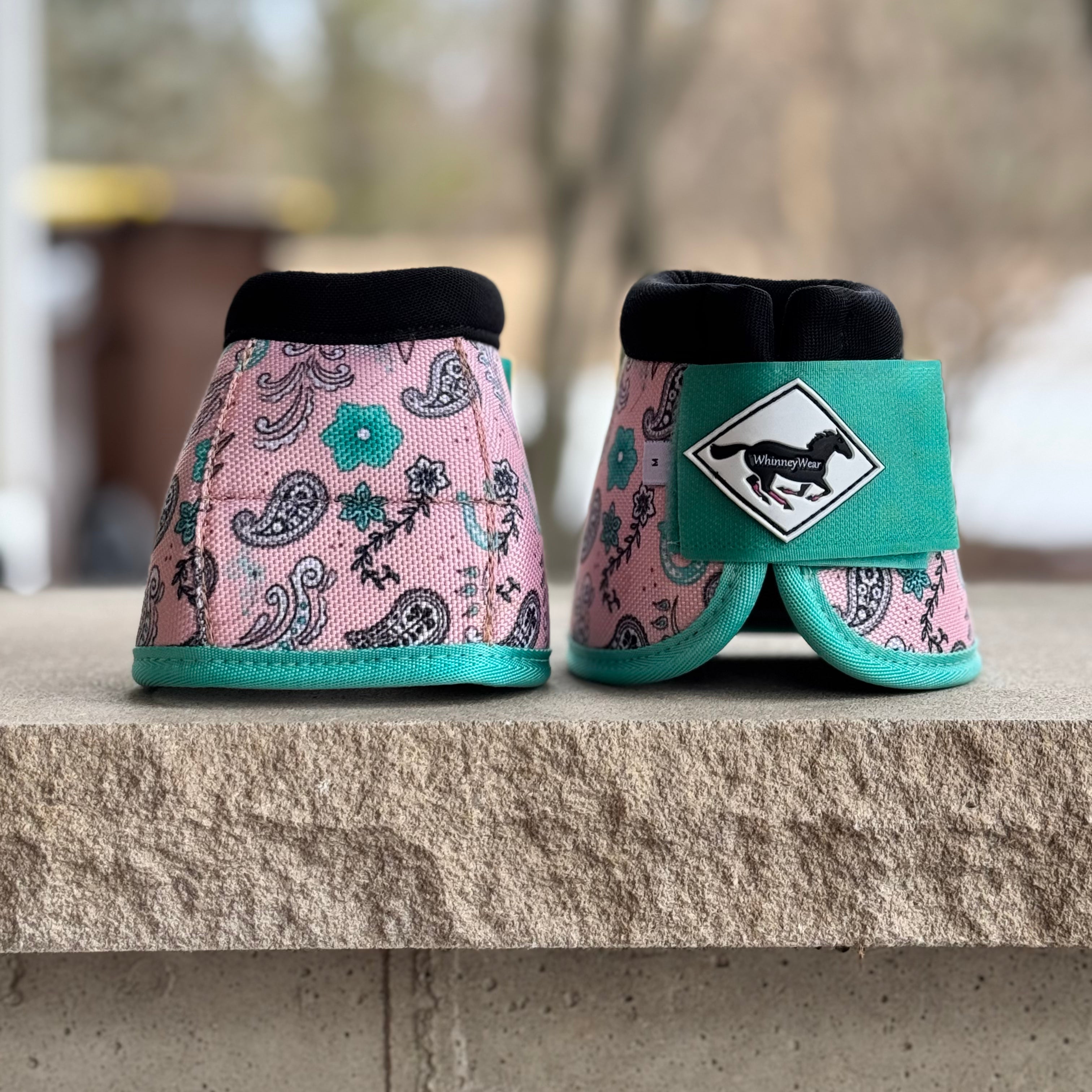 Punchy Paisley Ballistic Bell Boots