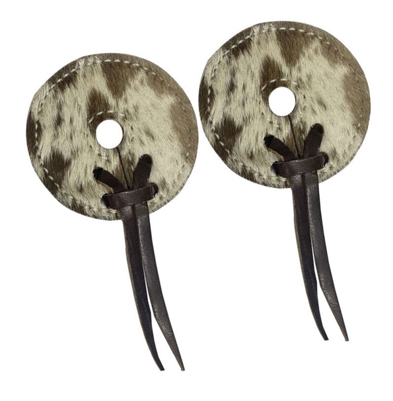 Hair on Hide Leather Bit Guards