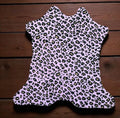 2-3’ Pink Leopard Suede Calf Hide