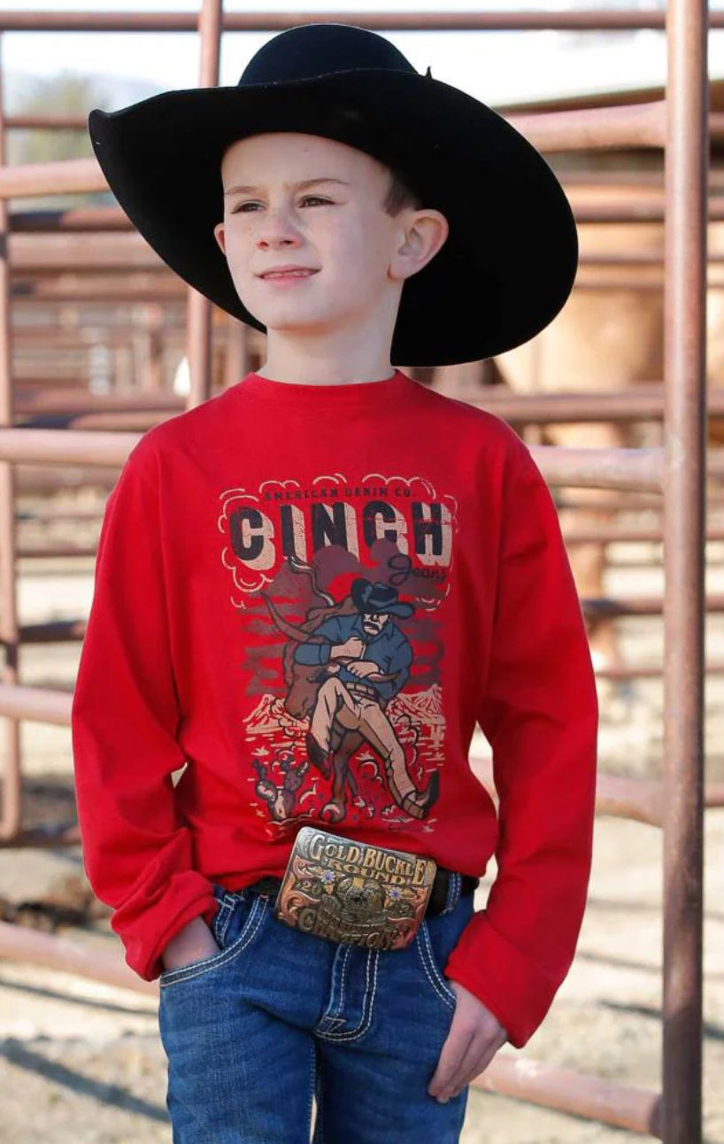 Long Sleeve Graphic Tee Boys