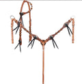 Braided Bandit One Ear Headstall and Breastcollar Set
