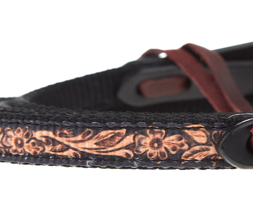 Nylon Reins w/Leather