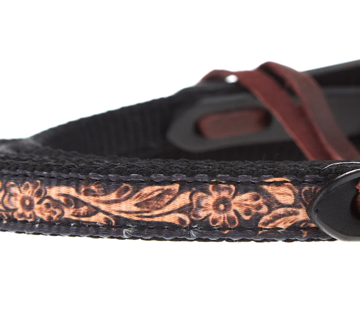 Nylon Reins w/Leather