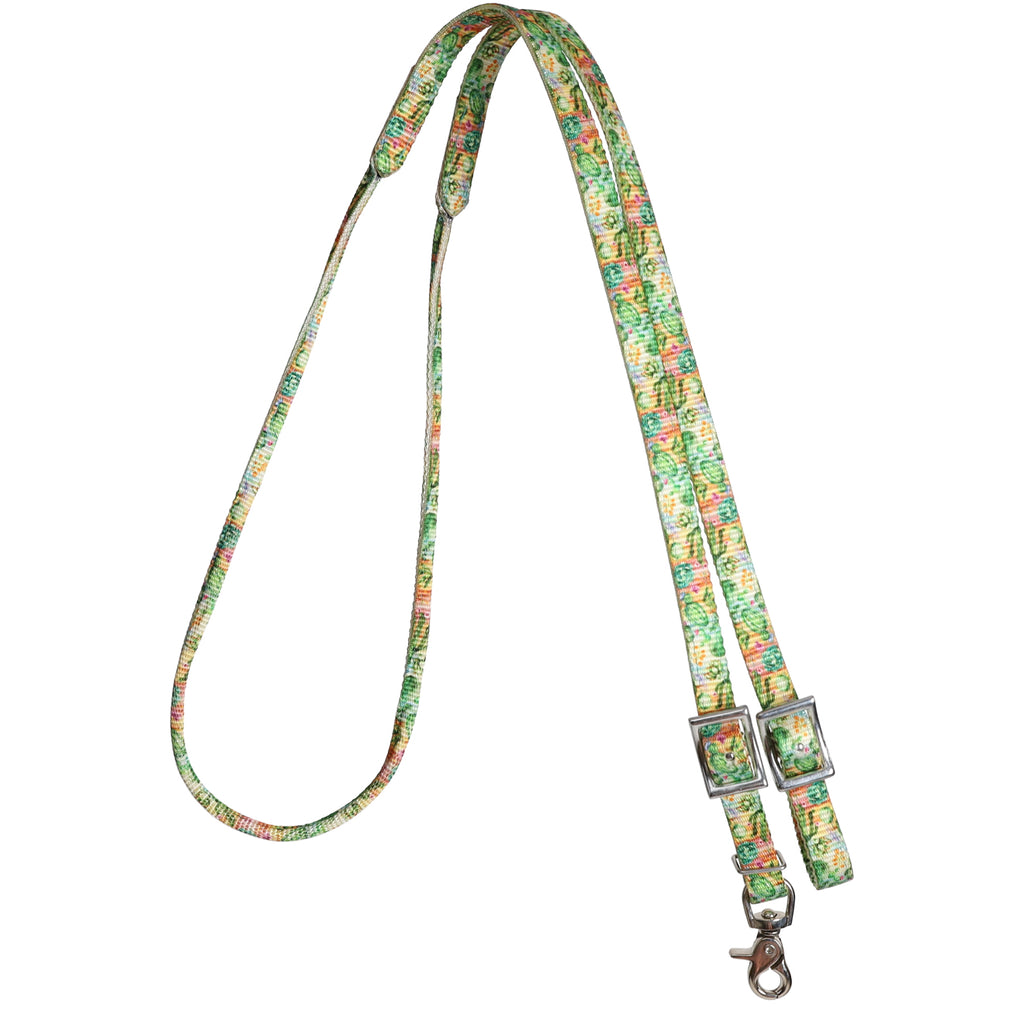 Cactus Rolled Nylon Contest Reins