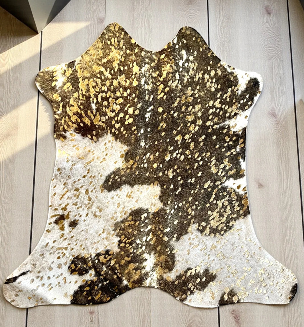 2-3’ Gold Acid Wash Calf Hide