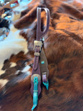 Knotty Cowgirl Amber Headstall (Purple)