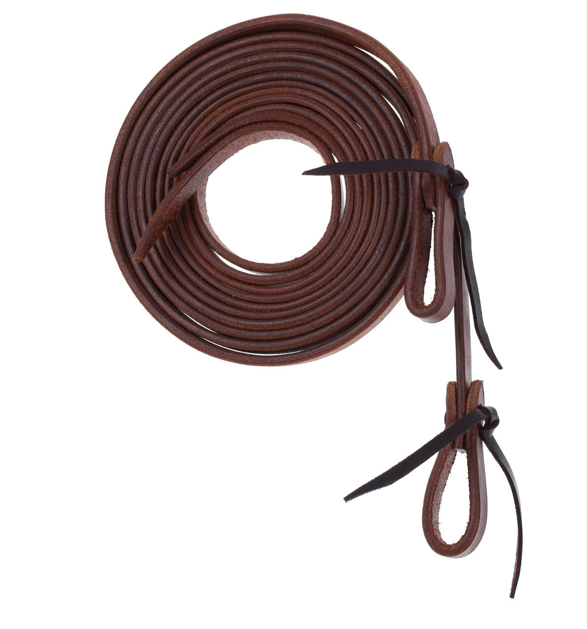 5/8" x 8' Oiled Harness Cow Leather Split Reins