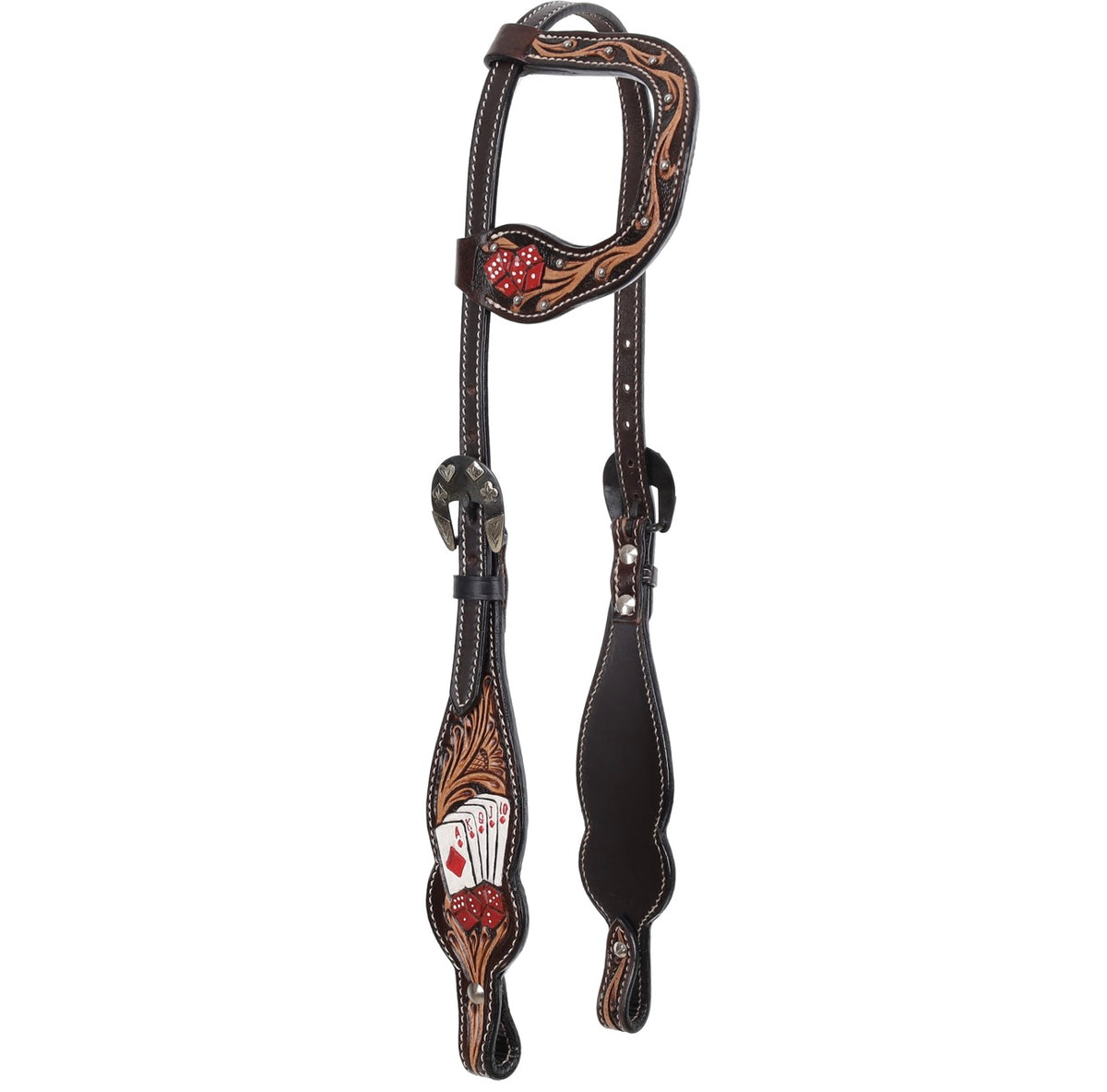 Diamond Flush One Ear Headstall
