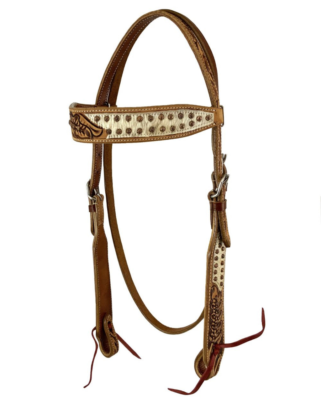 Floral Frontier Browband Headstall and Breastcollar Set
