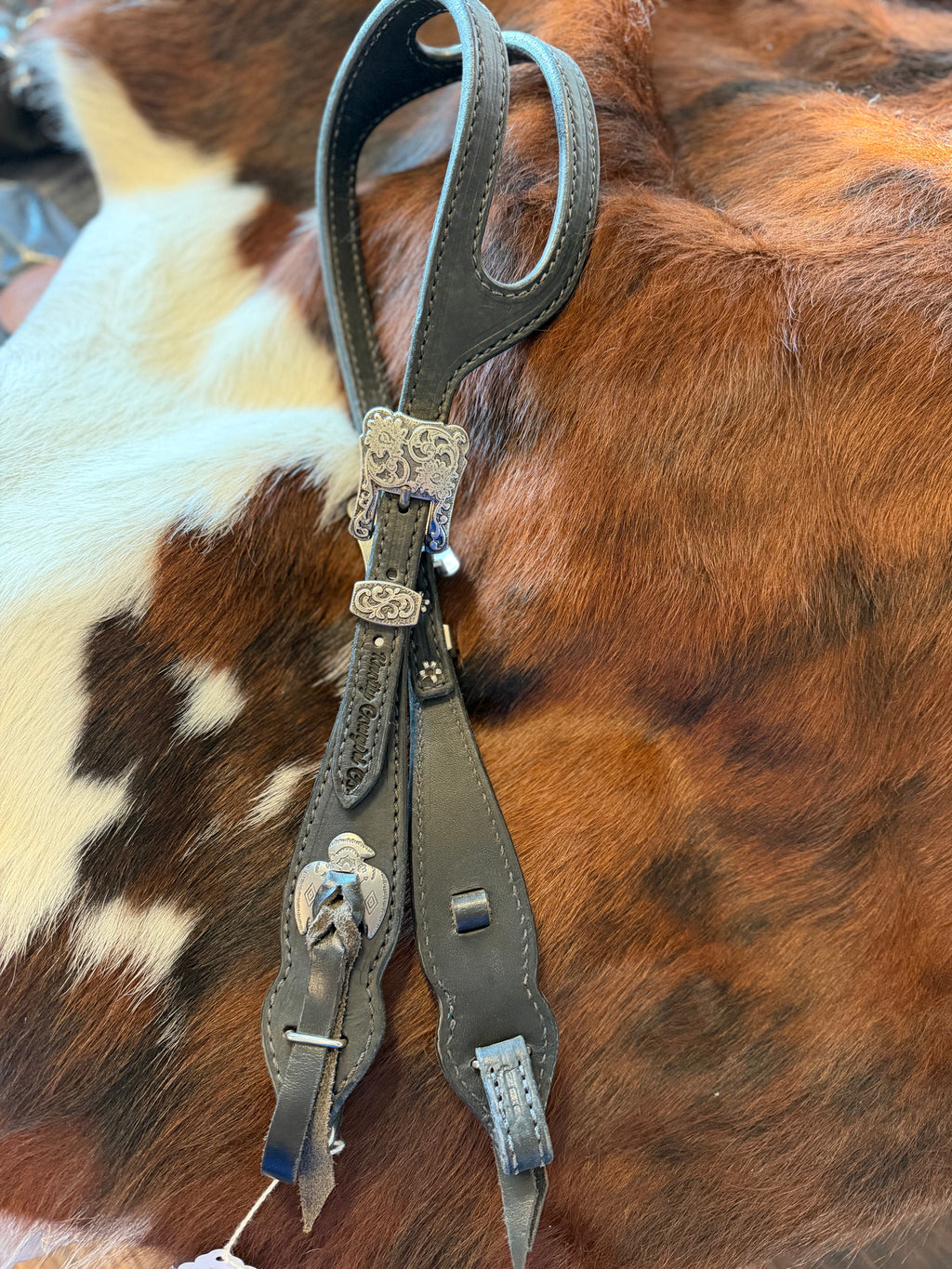 Knotty Cowgirl Amber Headstall (Black)