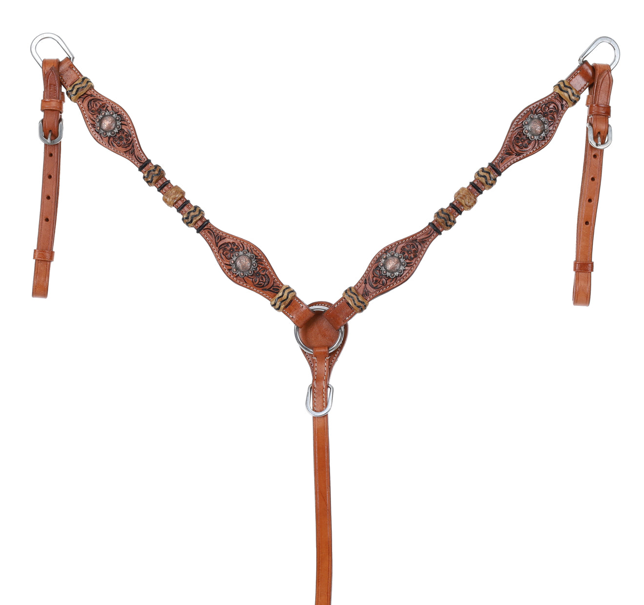 Cowboy Heritage Browband Headstall and Breastcollar Set