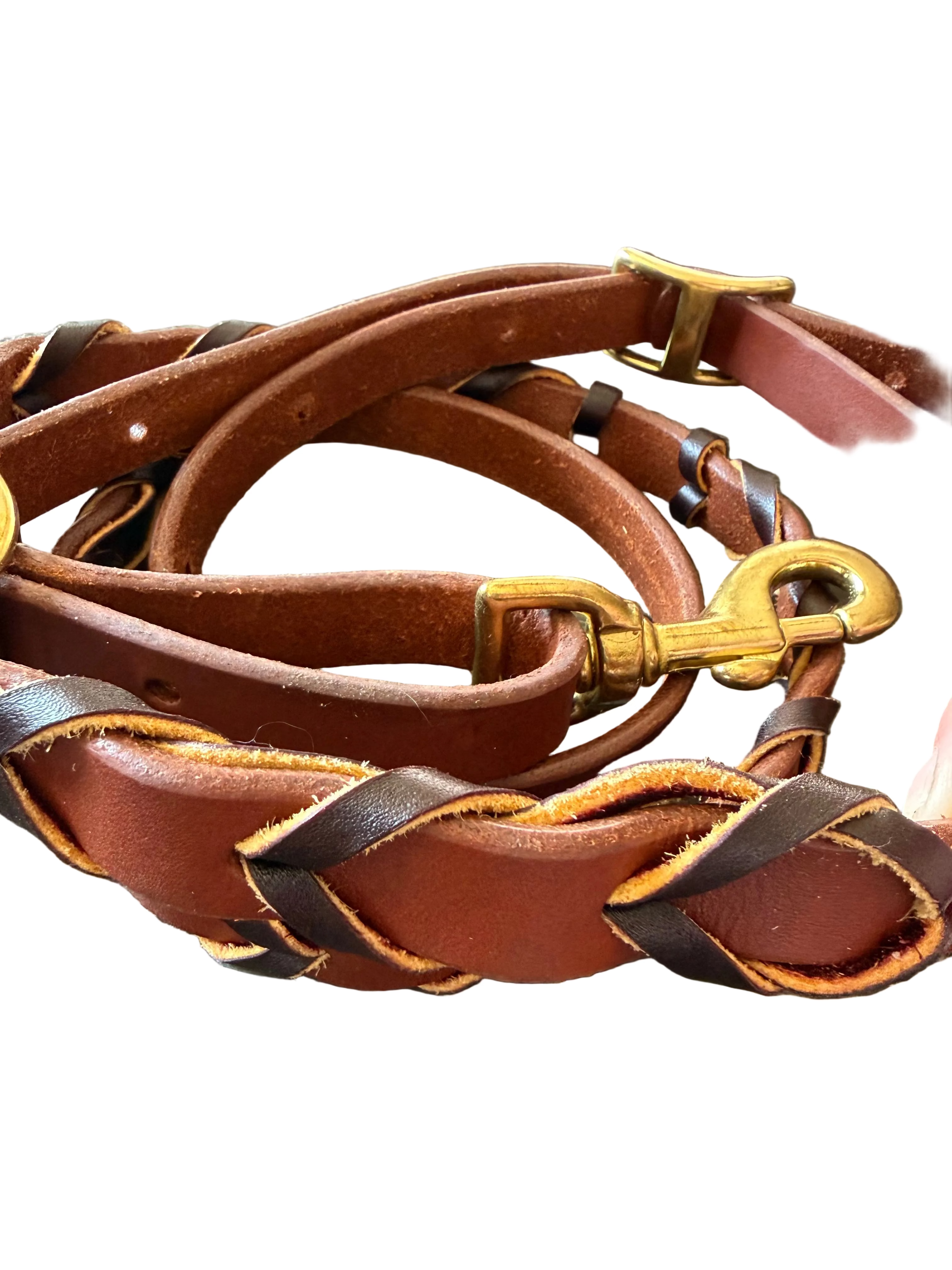 Laced Barrel Reins
