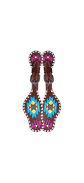 Rafter T Ranch Co. Painted Aztec Youth Spur Straps