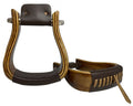 Mahogany Wood Stirrups