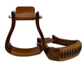 Dark Wooden Stirrups