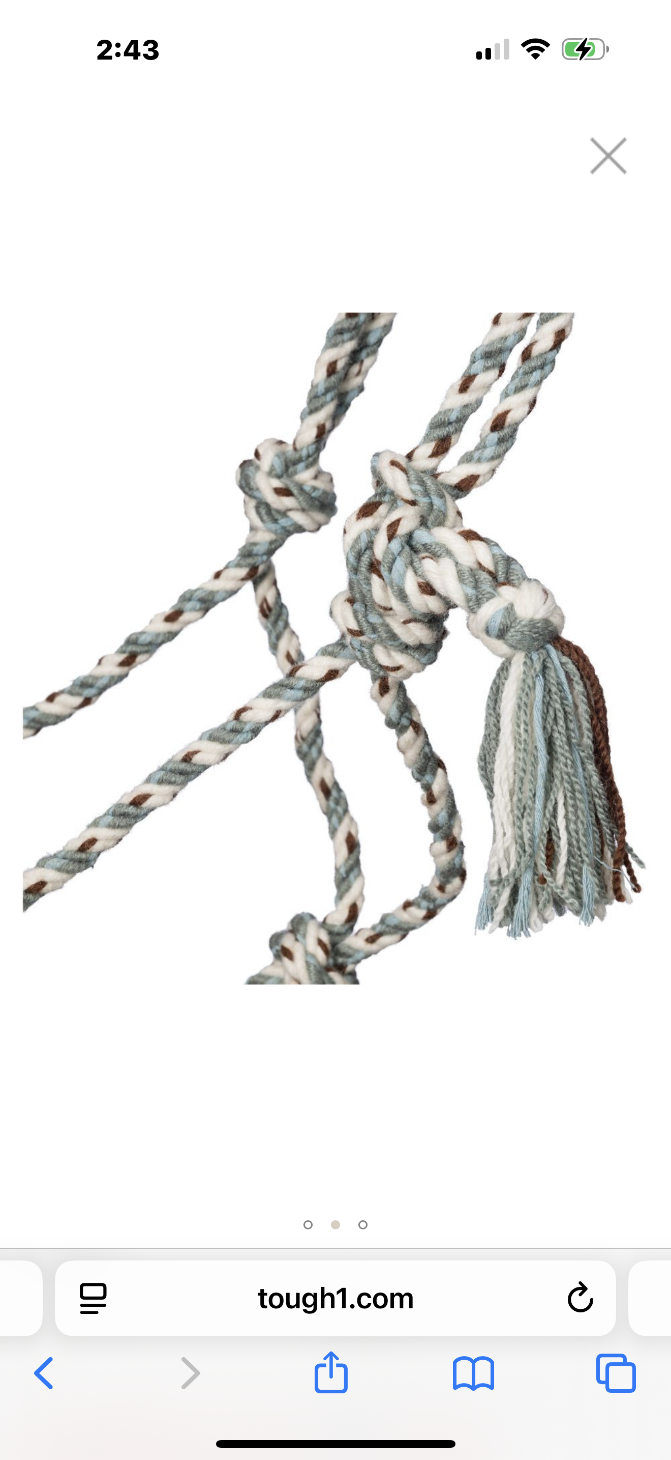 Tough1 Mecate Rope Halter