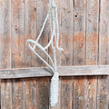 Rodeo Drive White Lariat Noseband Mule Tape Halter