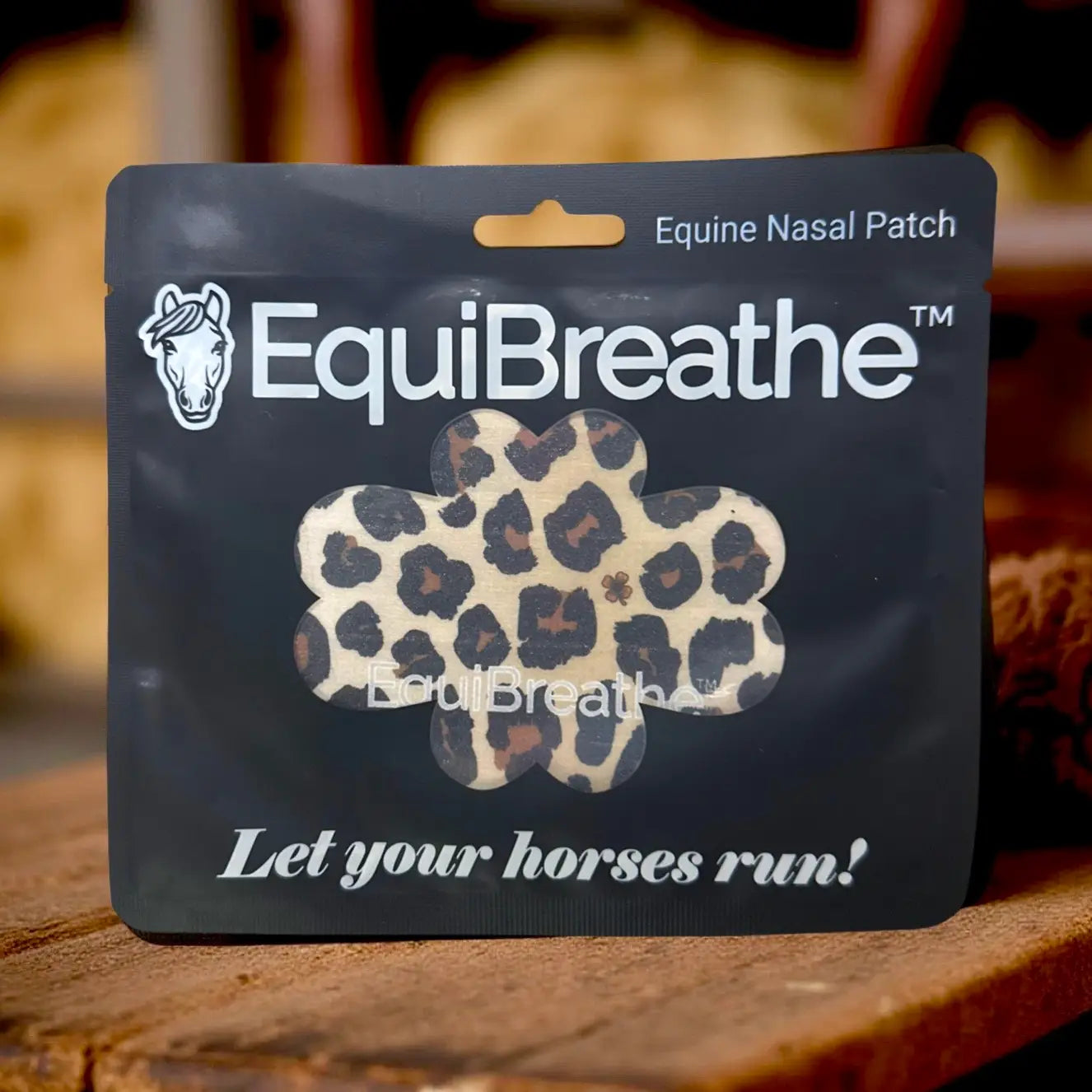 EquiBreathe™ Equine Nasal Patch - Cheetah