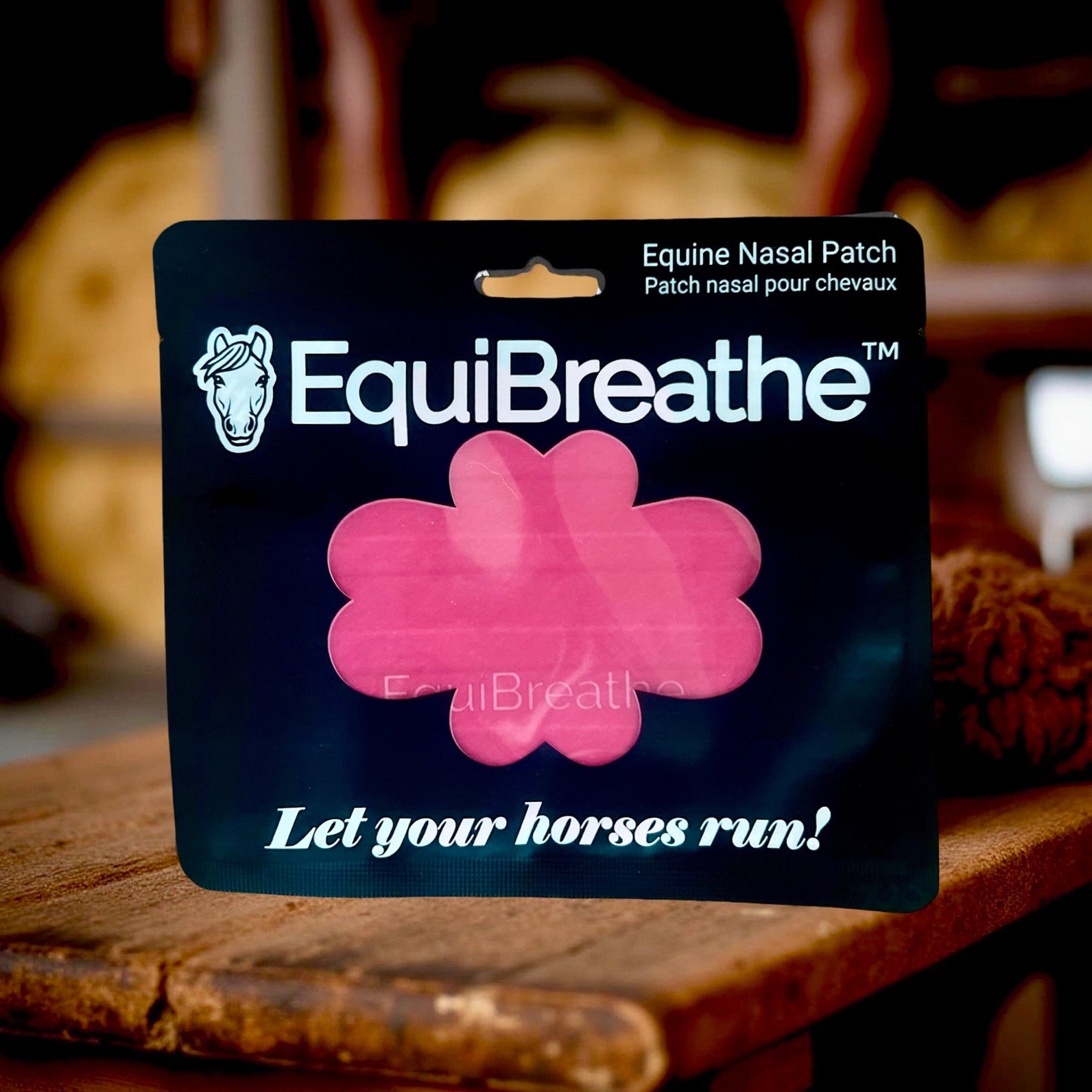 EquiBreathe™ Equine Nasal Patch -Pink