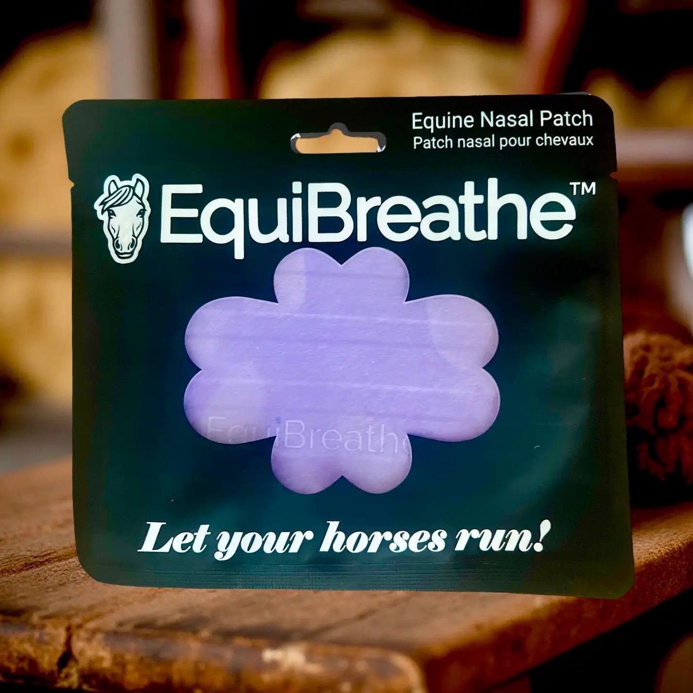 EquiBreathe™ Equine Nasal Patch -Purple