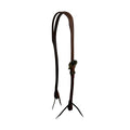 Oiled Harness Leather Split Ear Gambler Headstall