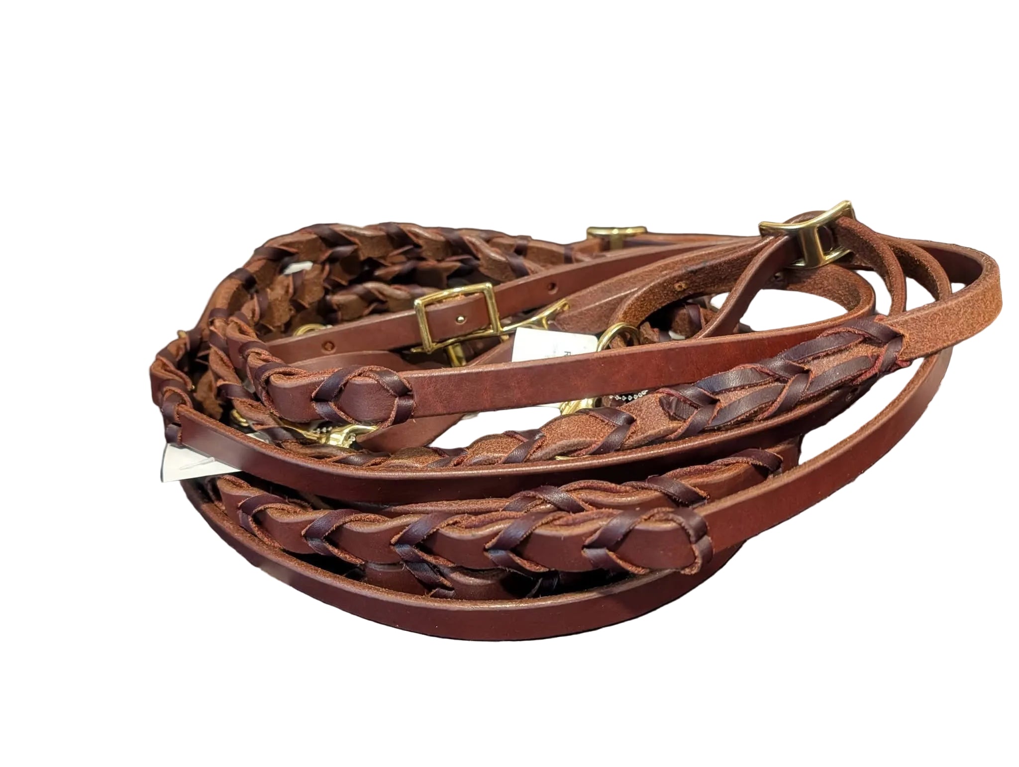 Laced Barrel Reins