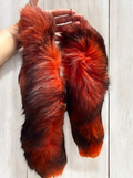 Red Two Tone Fox Tail