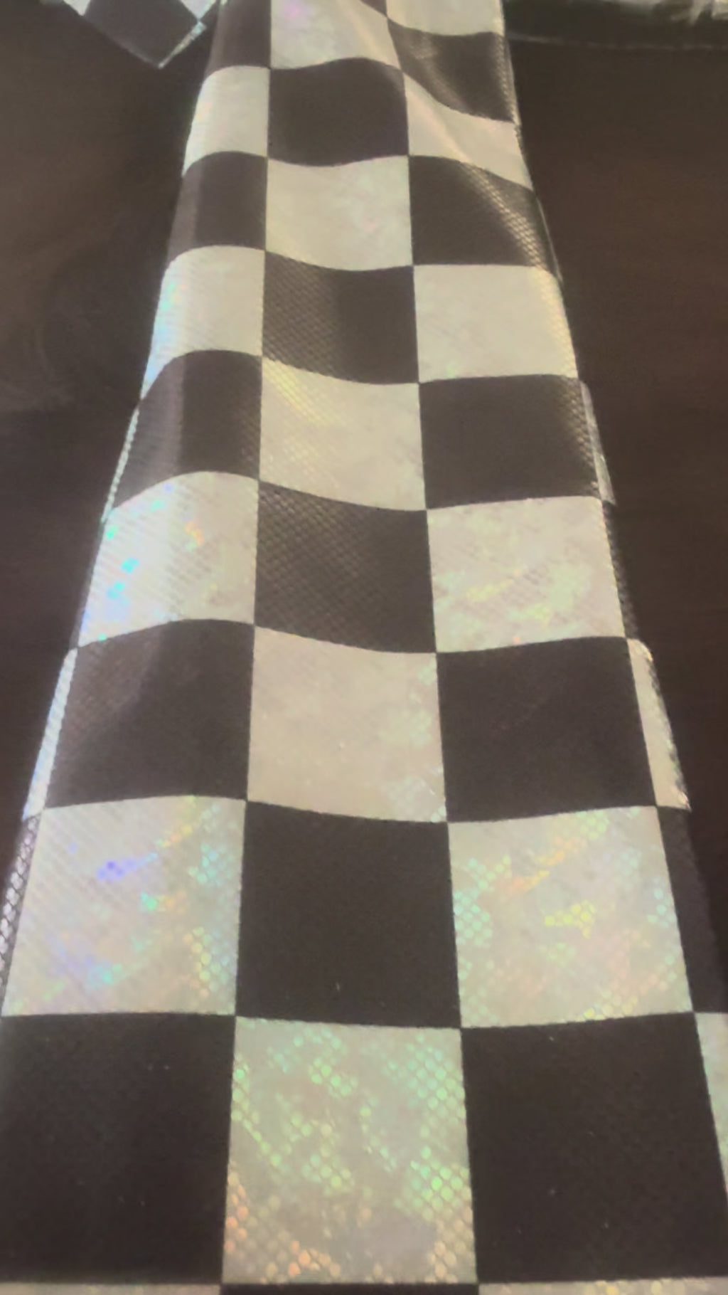 Rafter R Tails Mane Bags Iridescent Checkered